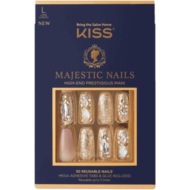 كيس kiss majestic nails my crown kma01c