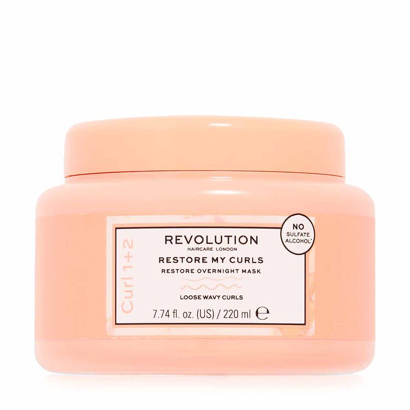 revolution restore my curls overnight mask