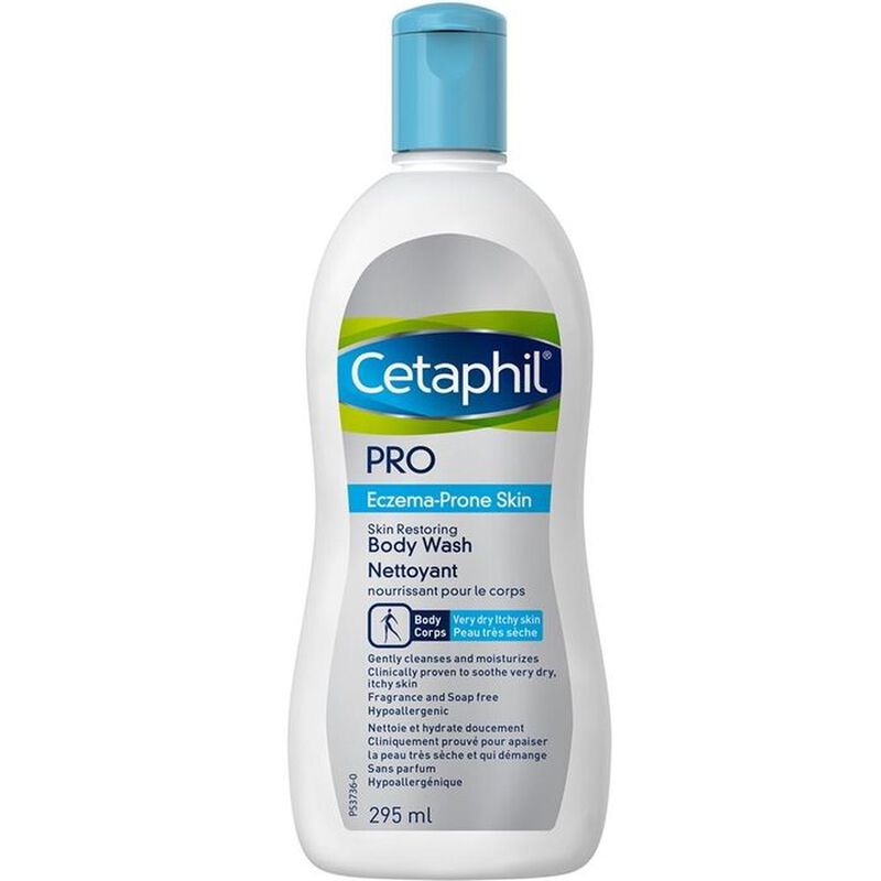 cetaphil غسول الجسم برو للبشرة المعرضة للإكزيما  295 مل