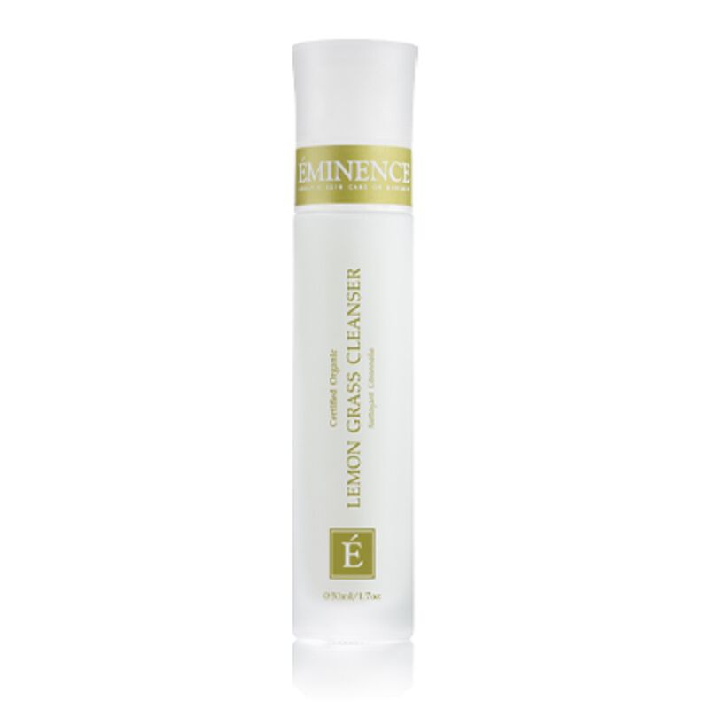 eminence organic skin care lemon grass cleanser