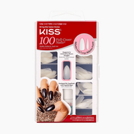 Kiss 100 Full Cover Nails Long Stiletto (6 Pack)