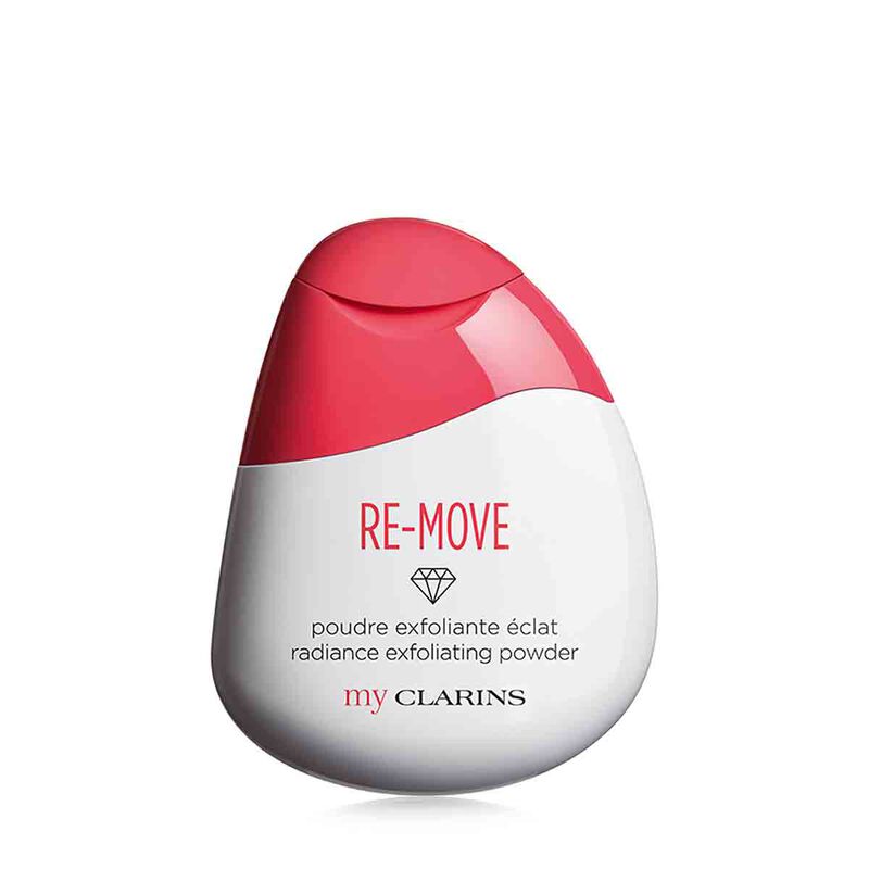 clarins my clarins remove radiance exfoliating powder