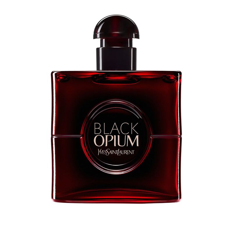yves saint laurent black opium over red