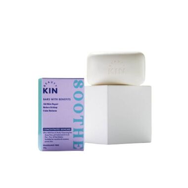 beauty kin soothe bar with probiotics for sensitive skin