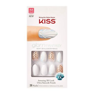 kiss kiss glam fantasy nails  shooting star kgf11c